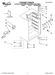 Diagram for 01 - Cabinet Parts