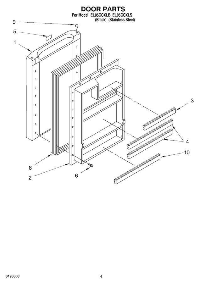 Diagram for EL05CCXLB