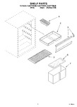 Diagram for 03 - Shelf Parts
