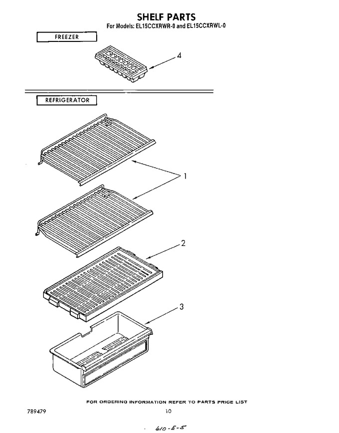 Diagram for EL15CCXRWR0