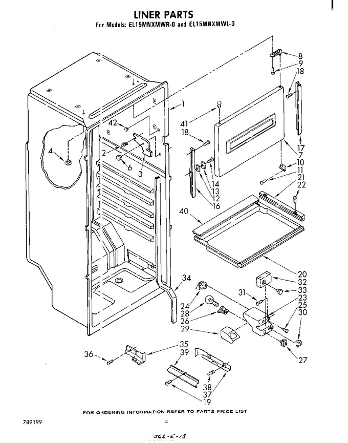 Diagram for EL15MNXMWR0
