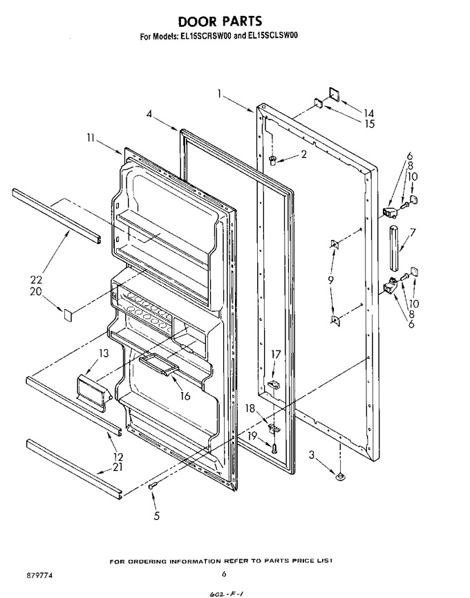 Diagram for EL15SCRSW00