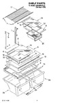 Diagram for 05 - Shelf Parts, Optional Parts (not Included)