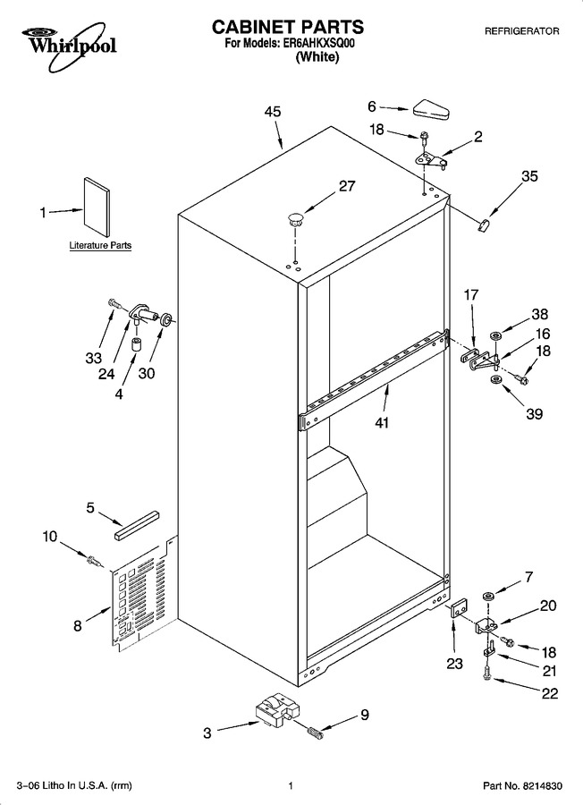 Diagram for ER6AHKXSQ00