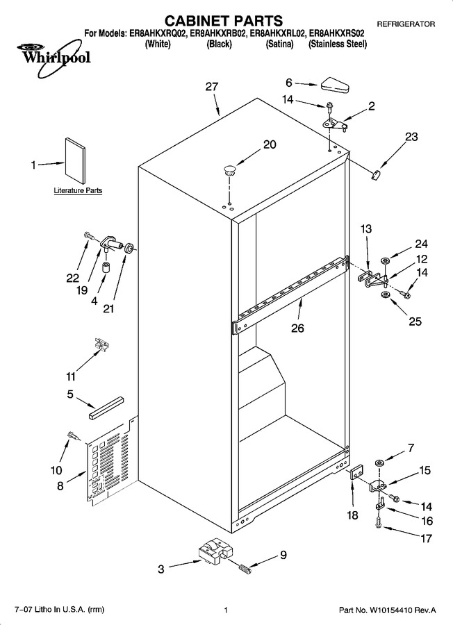Diagram for ER8AHKXRL02