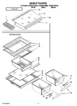 Diagram for 05 - Shelf Parts, Optional Parts (not Included)