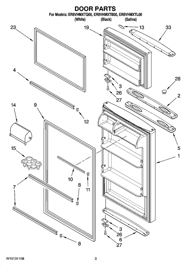 Diagram for ER8VHMXTB00