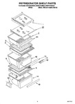 Diagram for 03 - Refrigerator Shelf Parts