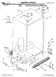 Diagram for 01 - Cabinet Parts