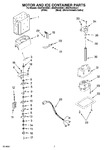 Diagram for 05 - Motor And Ice Container Parts