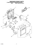 Diagram for 08 - Dispenser Front Parts