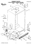 Diagram for 01 - Cabinet Parts