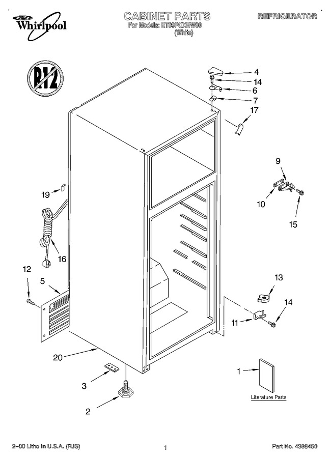 Diagram for ET09PCXHW00