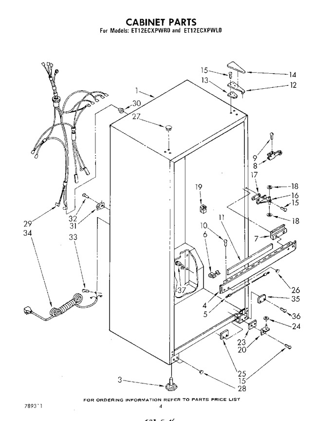 Diagram for ET12ECXPWR0