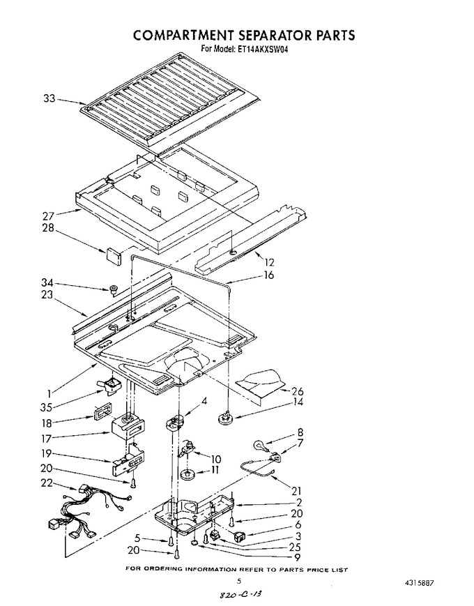 Diagram for ET14AKXSW04