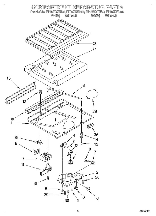 Diagram for ET14CKYEW00