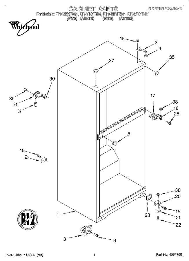 Diagram for ET14CKYFW01