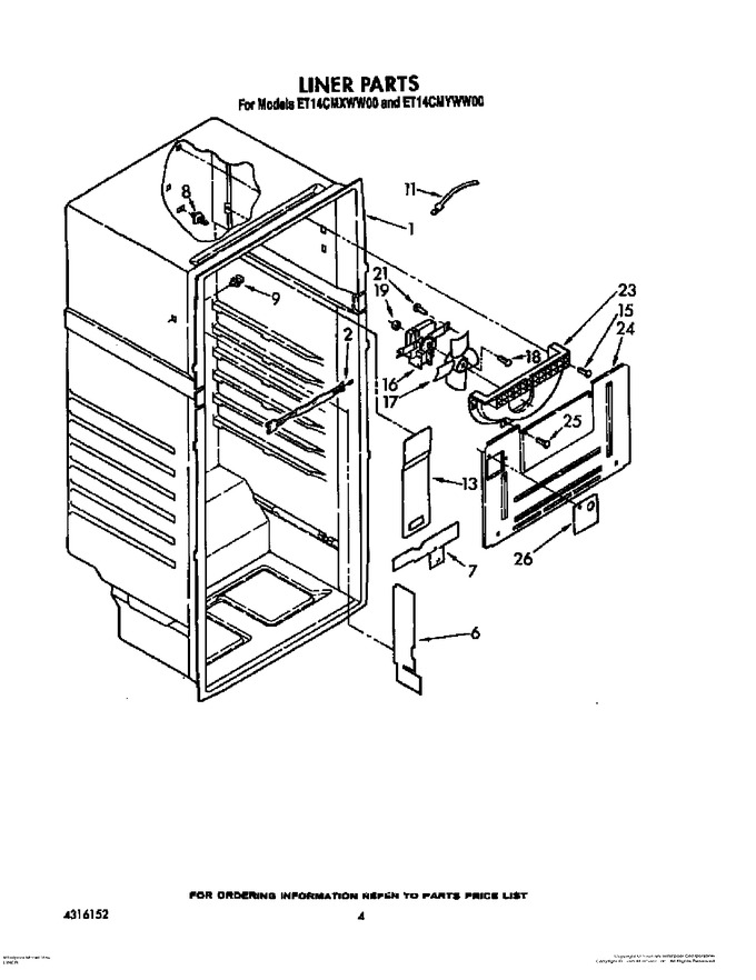 Diagram for ET14CMXWN00
