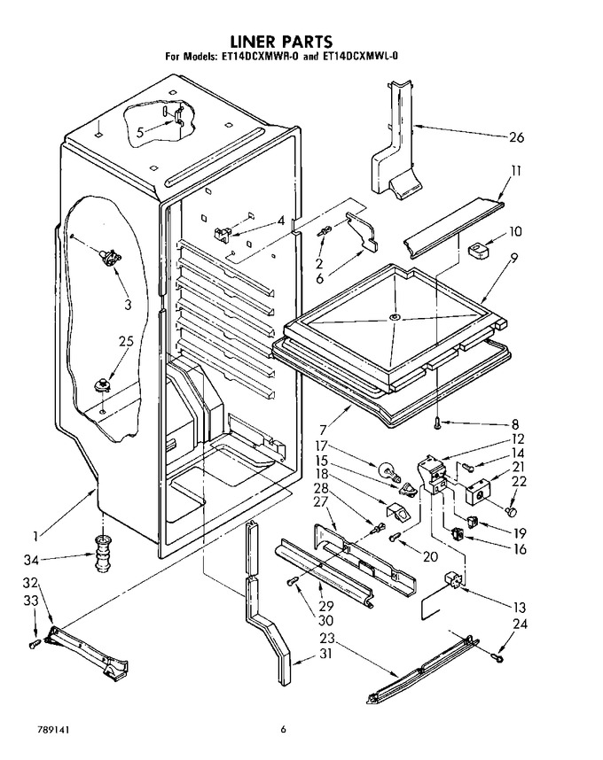 Diagram for ET14DCXMWL0