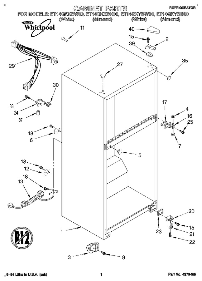 Diagram for ET14GKYBW00