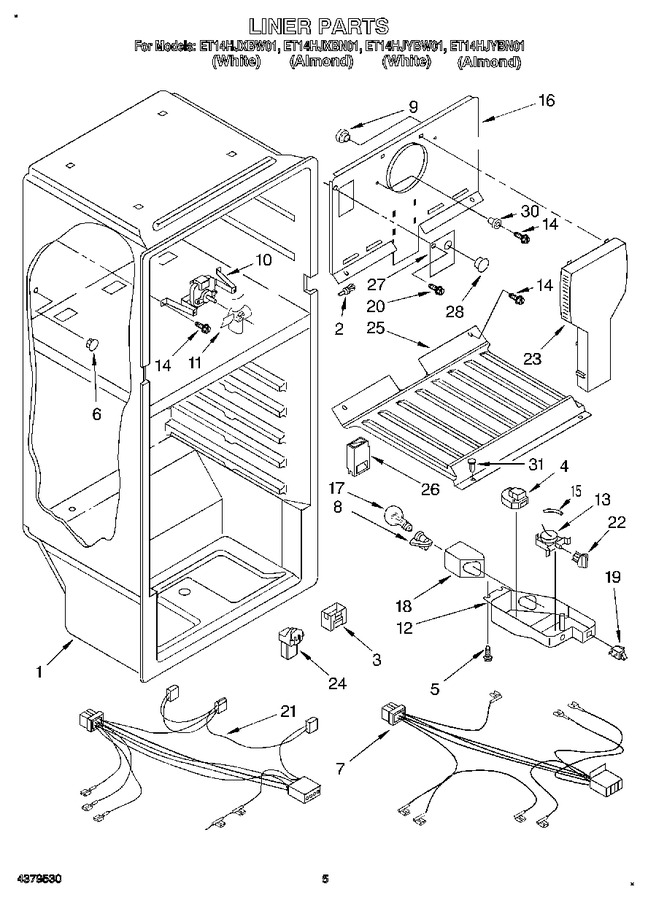 Diagram for ET14HJXBW01