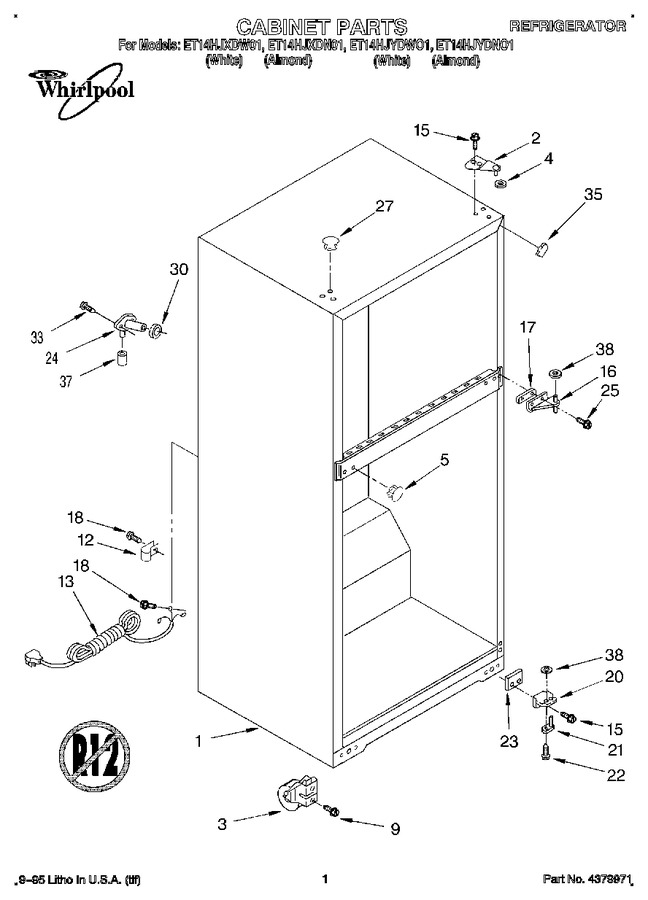 Diagram for ET14HJYDW01