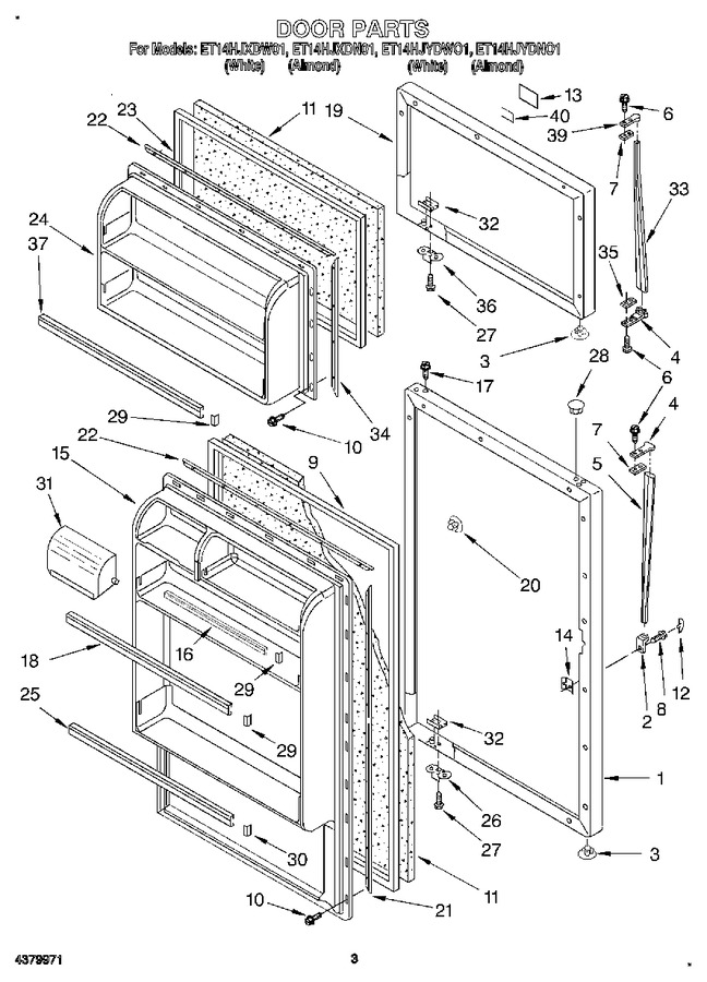 Diagram for ET14HJXDW01
