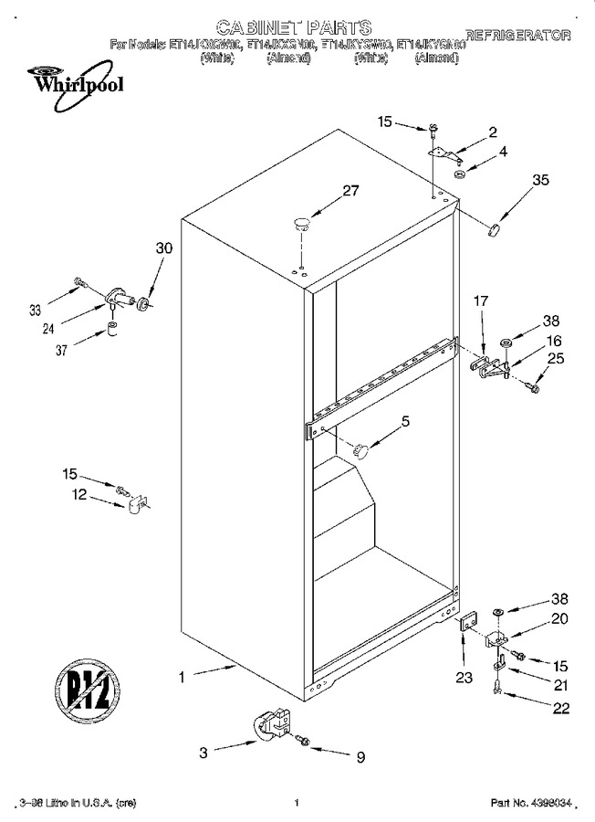 Diagram for ET14JKXGN00