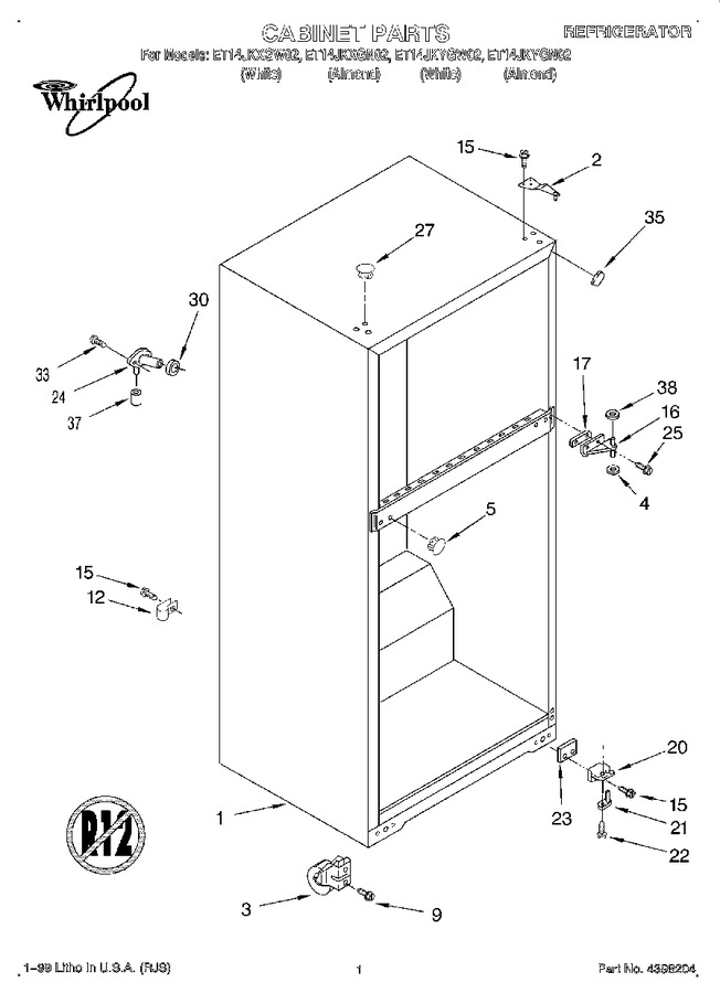 Diagram for ET14JKXGW02
