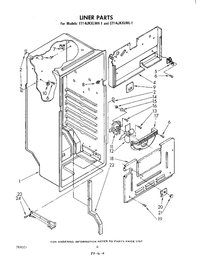 Diagram for ET14JKXLWR1