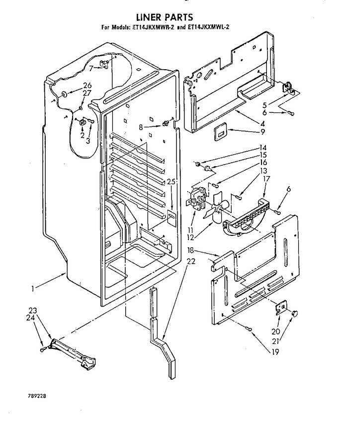 Diagram for ET14JKXMWR2
