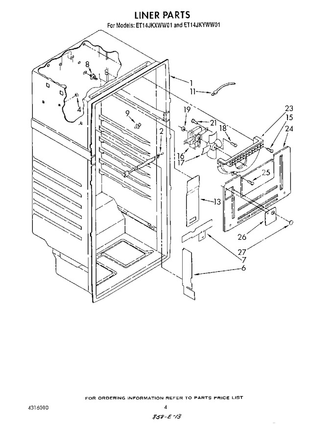 Diagram for ET14JKXWN01