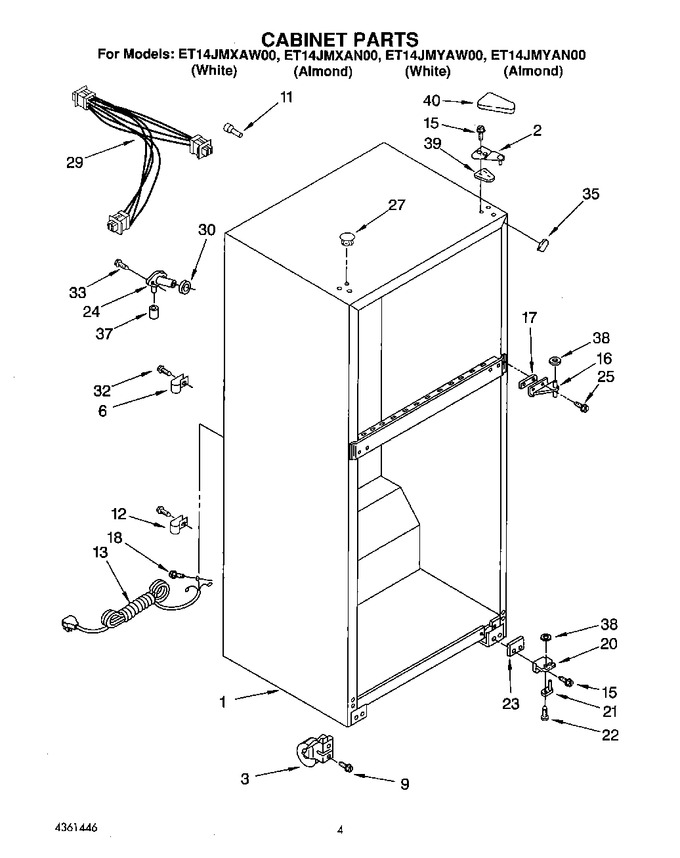 Diagram for ET14JMYAN00