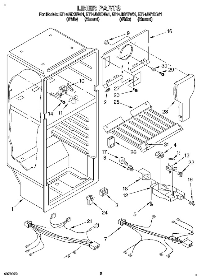 Diagram for ET14JMXDW01