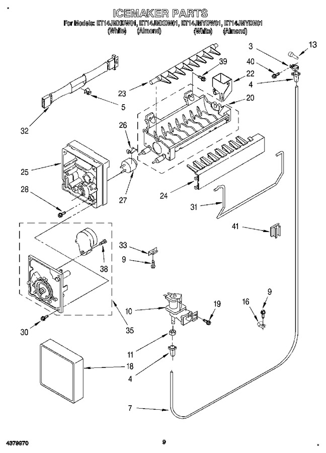 Diagram for ET14JMXDW01