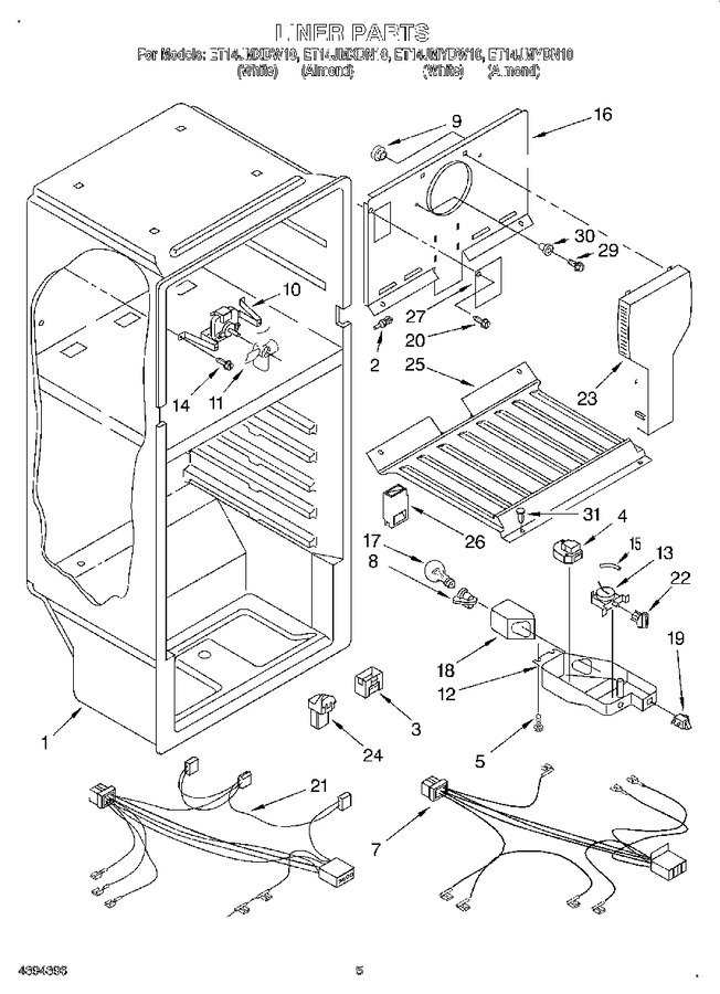 Diagram for ET14JMYDW10