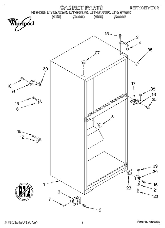 Diagram for ET14JMXGN00