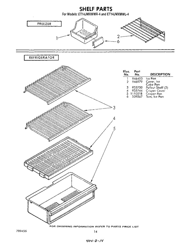 Diagram for ET14JMXMWR4