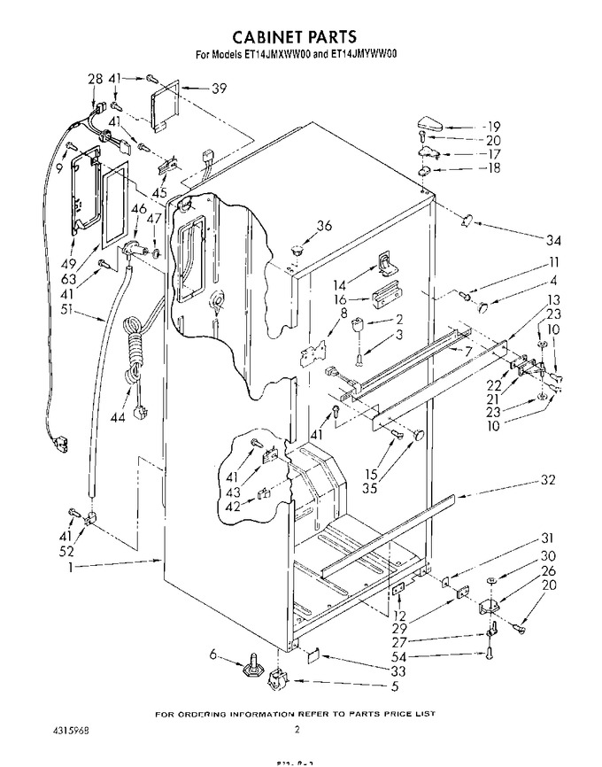 Diagram for ET14JMYWN00