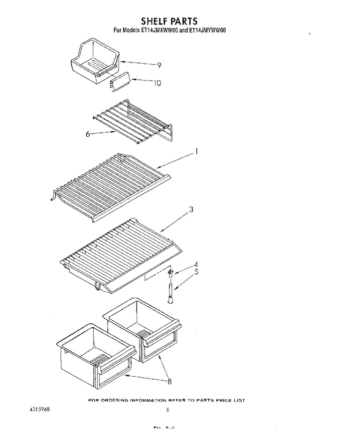 Diagram for ET14JMXWN00