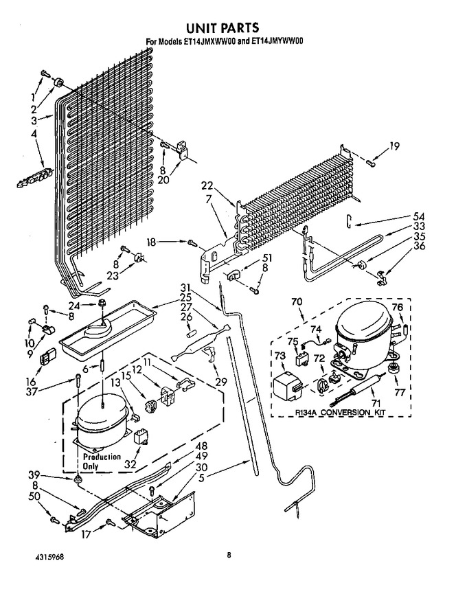 Diagram for ET14JMXWN00