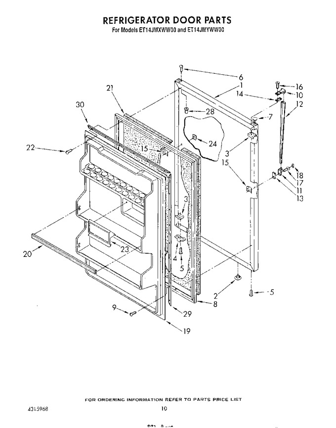 Diagram for ET14JMXWN00
