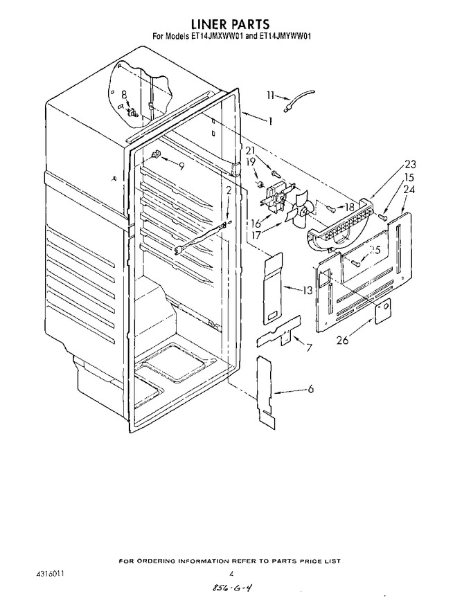 Diagram for ET14JMXWN01