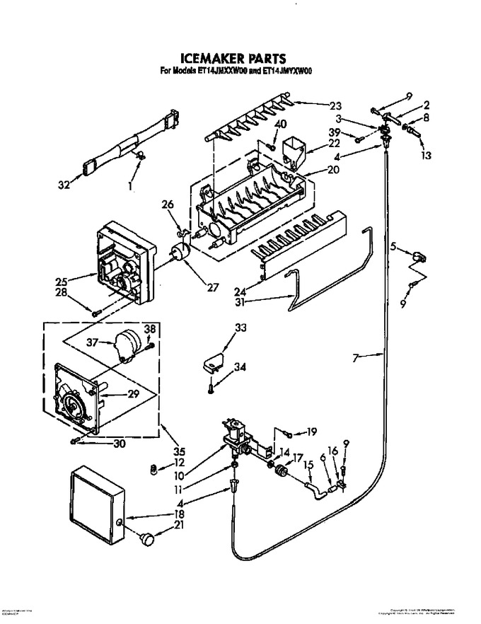 Diagram for ET14JMXXW00