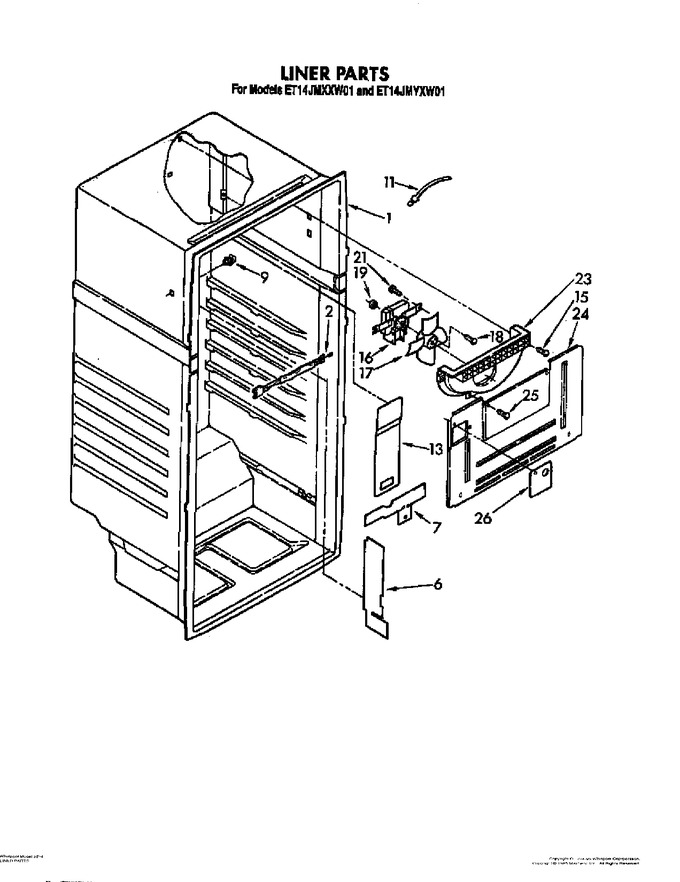 Diagram for ET14JMXXW01