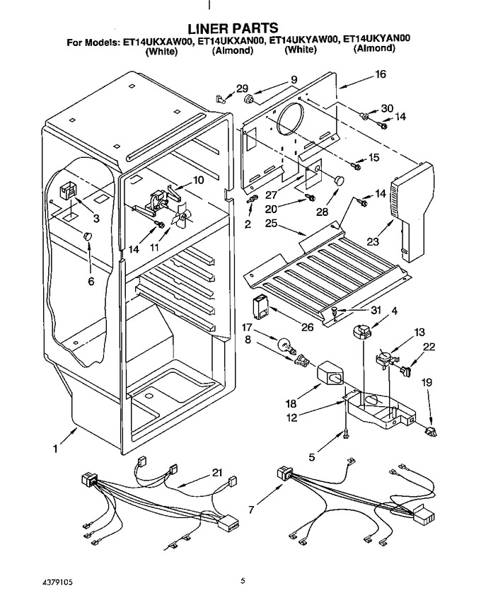 Diagram for ET14UKXAN00