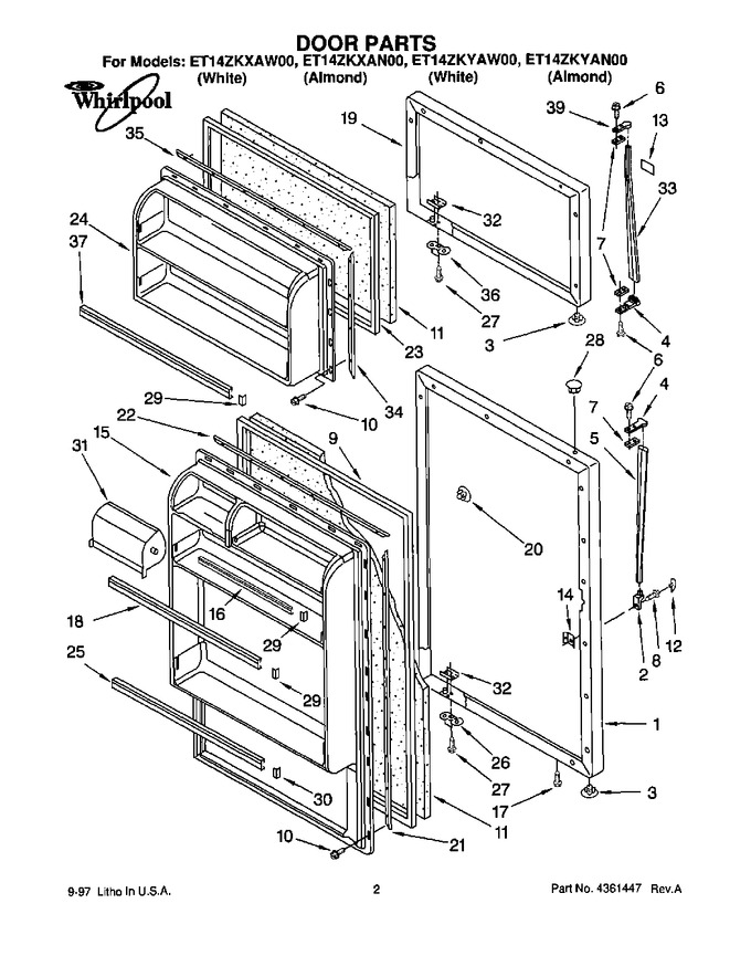 Diagram for ET14ZKYAW00