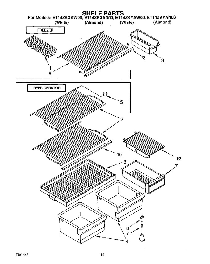 Diagram for ET14ZKYAW00