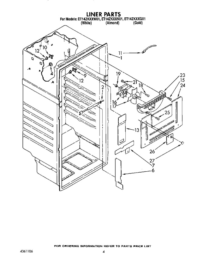 Diagram for ET14ZKXXG01