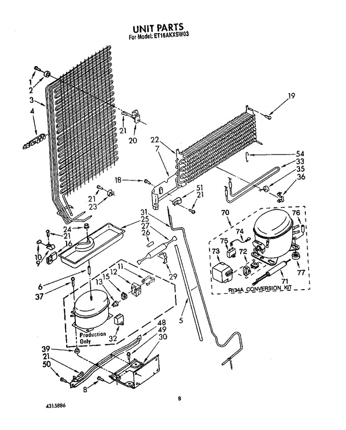 Diagram for ET16AKXSW03